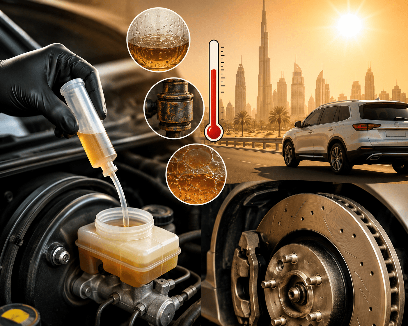 Why is Brake Fluid Flush Critical in UAE Climate?