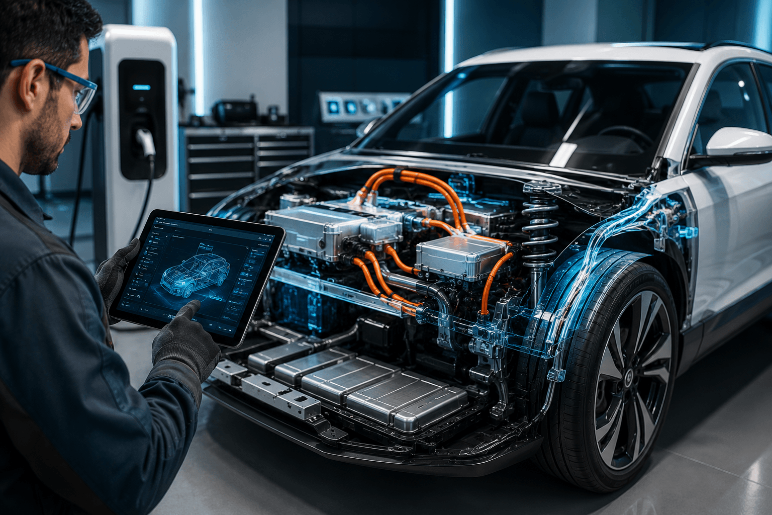 Electric Vehicle (EV) & Hybrid-Specific Technical Diagnostics & Maintenance